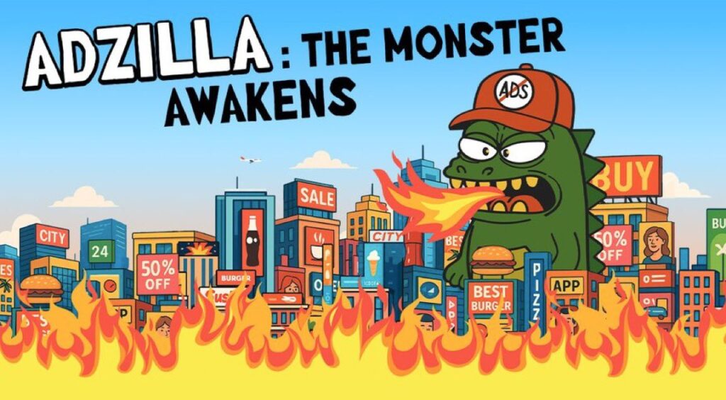 Adzilla Huge Memecoin Monster